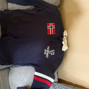 Men’s long sleeve polo